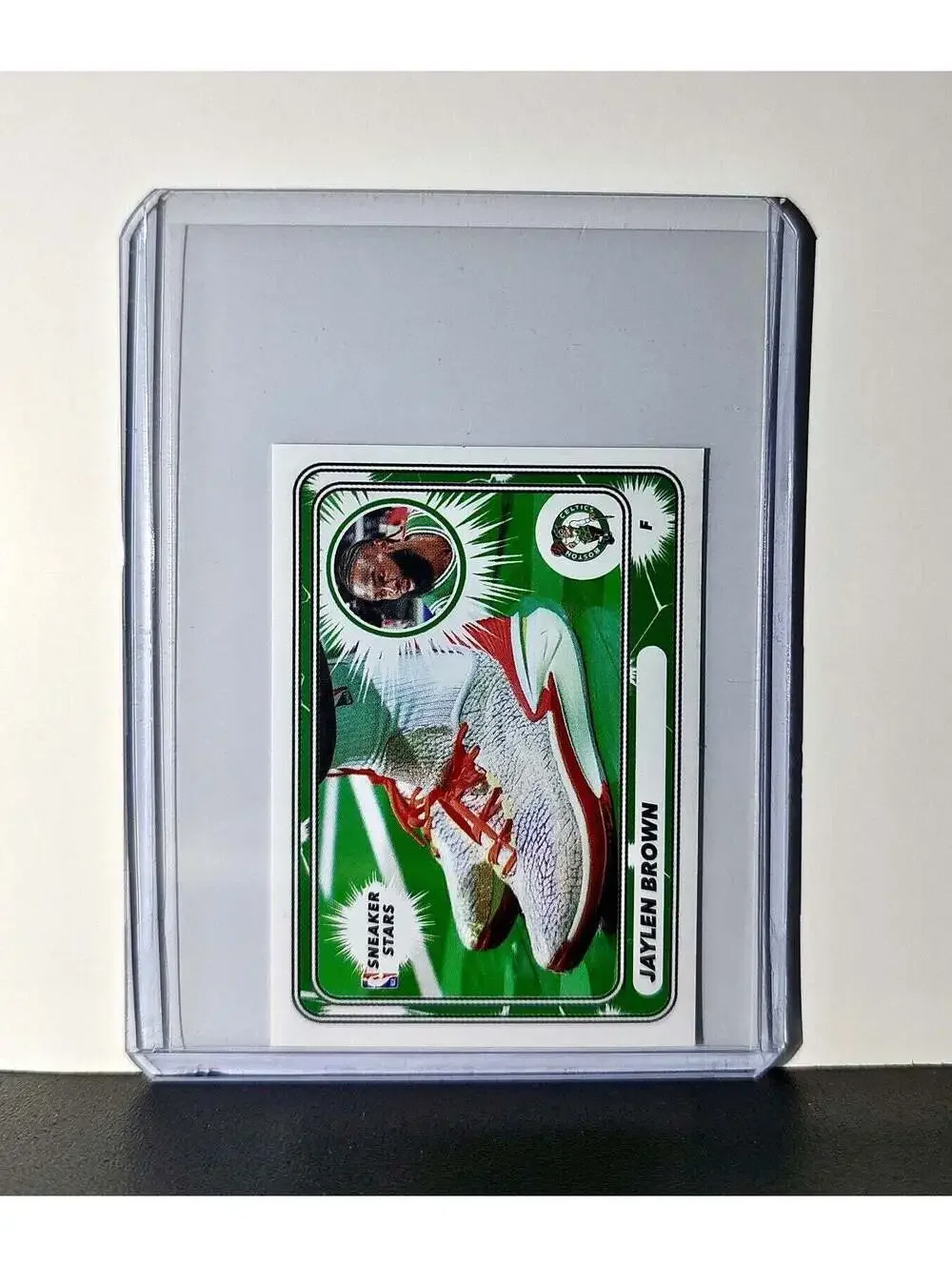 Jaylen Brown Sneaker Stars 2024-25 Panini NBA #33 Sticker Card Boston Celtics